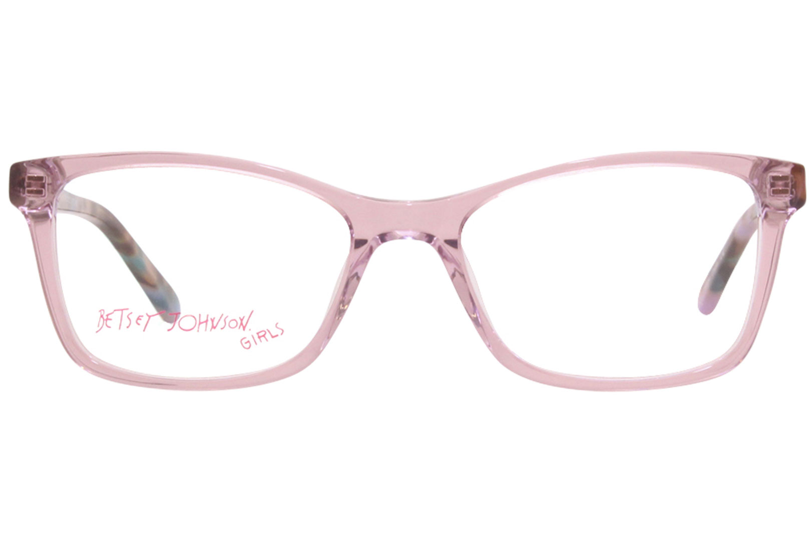 Betsey Johnson Girls Eyeglasses Youth Girl S Swag Pnk Pink 48 16 130mm