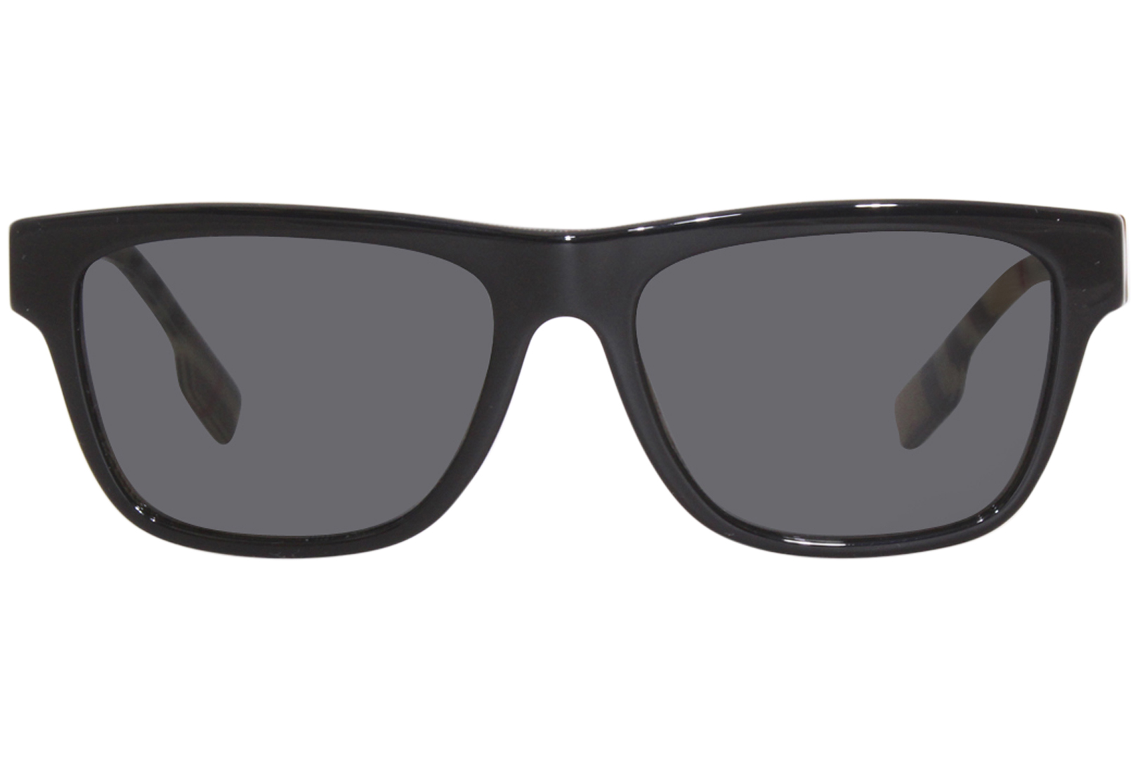 Burberry BE4293 380687 Sunglasses Men's Top Black-Vintage Check/Grey 56 ...