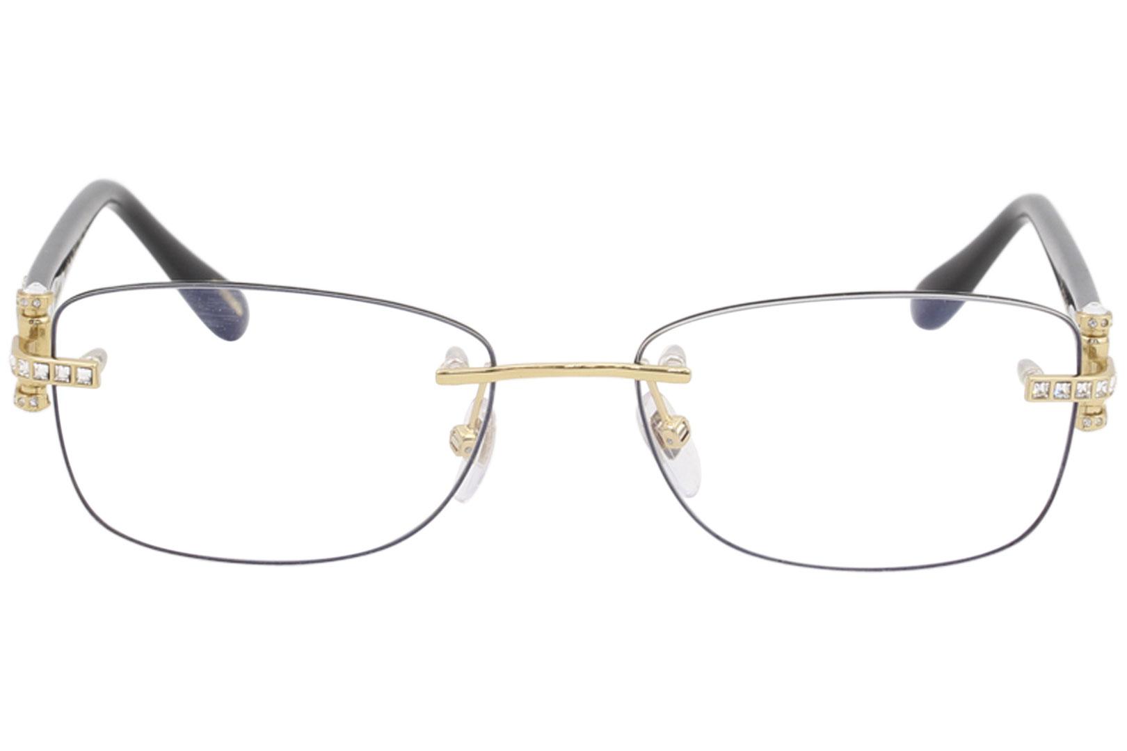 Chopard Women s Eyeglasses VCHC01S VCH C01S 23K Gold Rimless