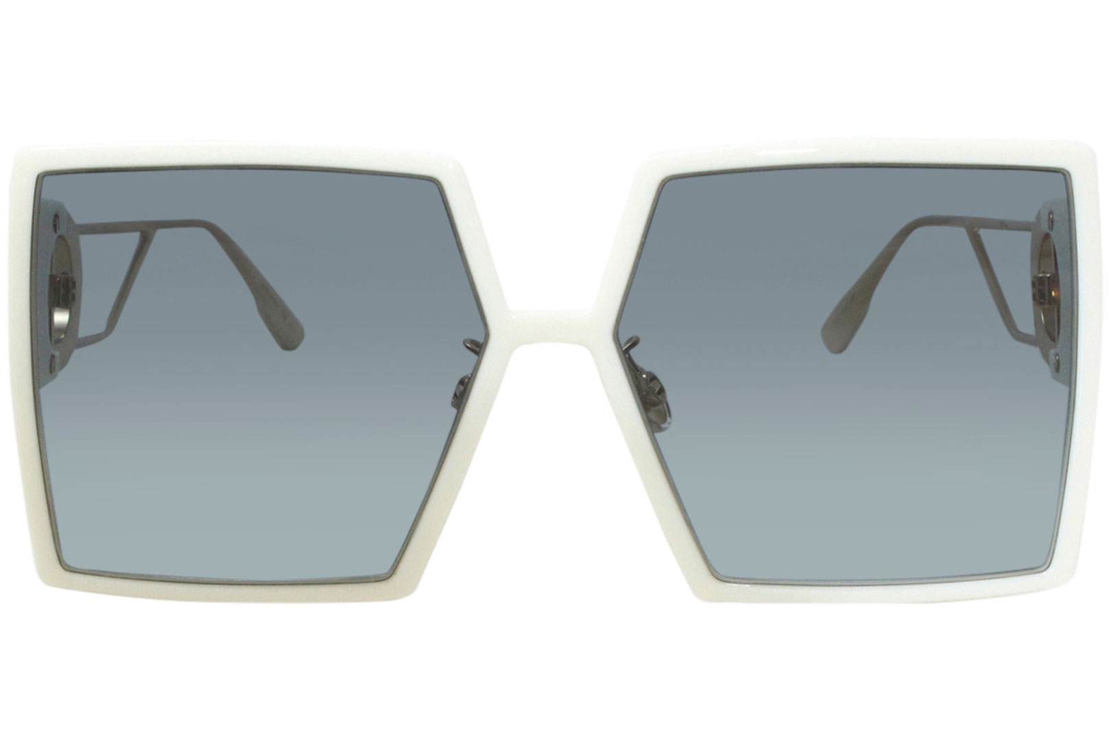 30Montaigne SU Oversized Ivory Square Sunglasses