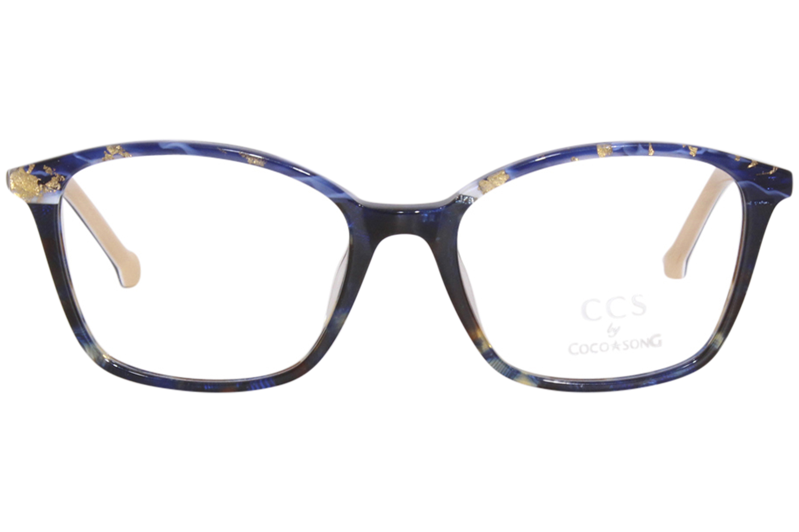 Coco Song CCS173 Eyeglasses Women's Full Rim Square Shape | EyeSpecs.com