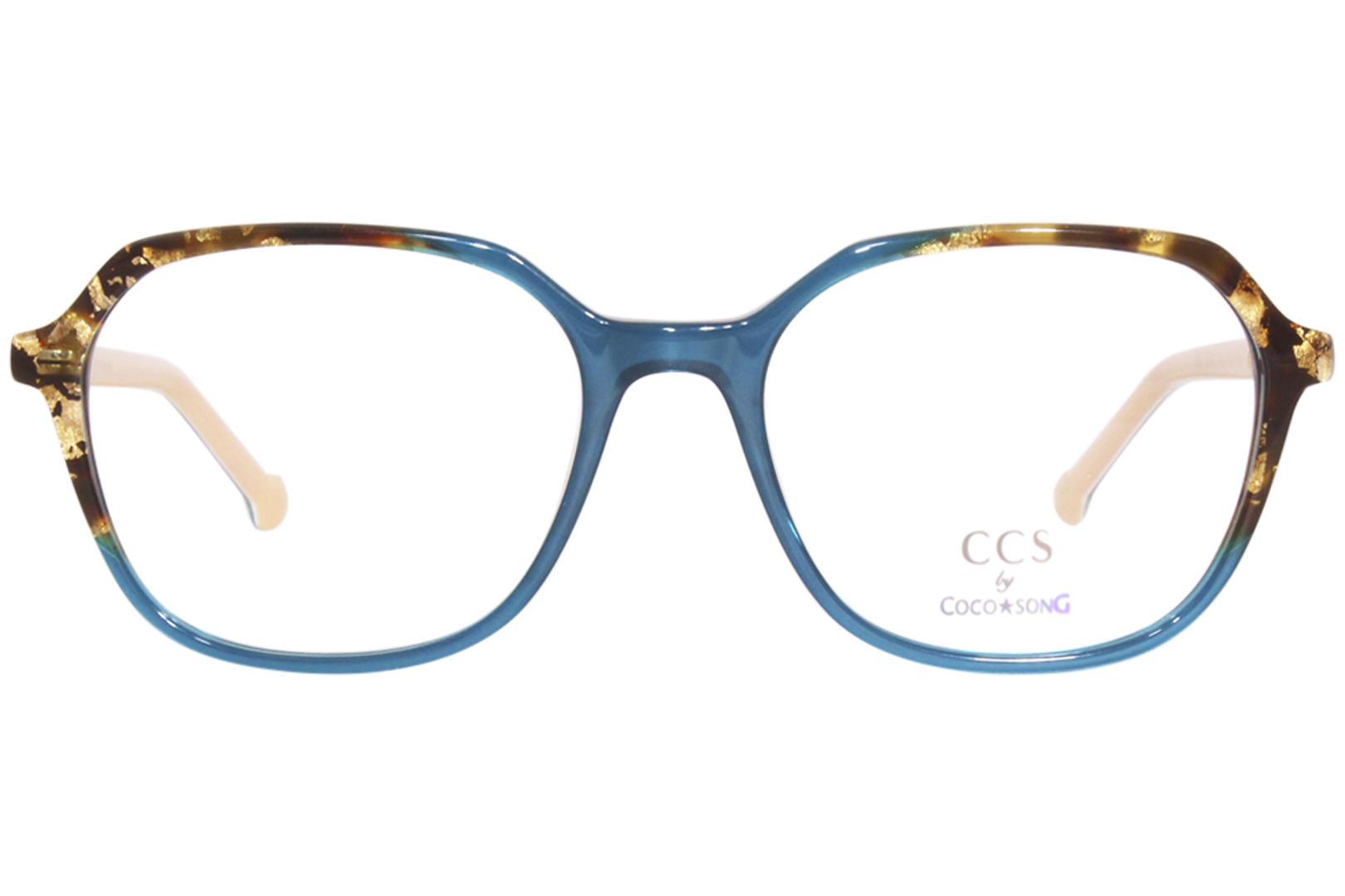 Coco Song CCS181 Eyeglasses Women's Full Rim Square Shape | EyeSpecs.com