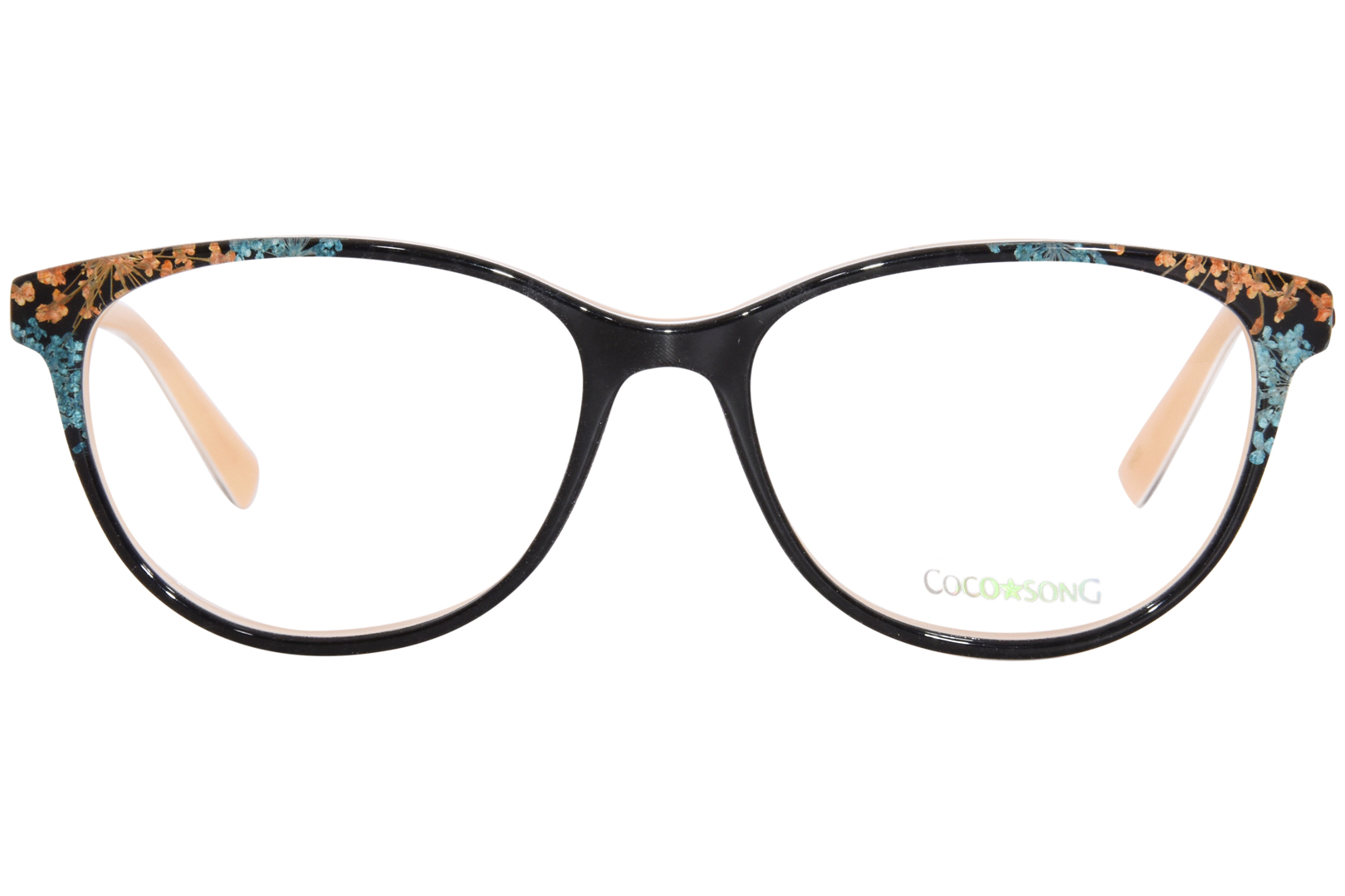 Coco Song Sherry Red CV254 Eyeglasses Women's Full Rim Oval Shape ...