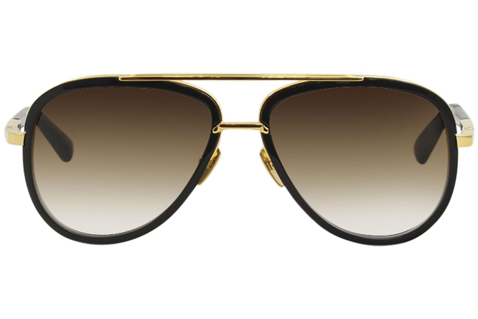 Aviator sunglasses Dita Gold in Metal - 38142555