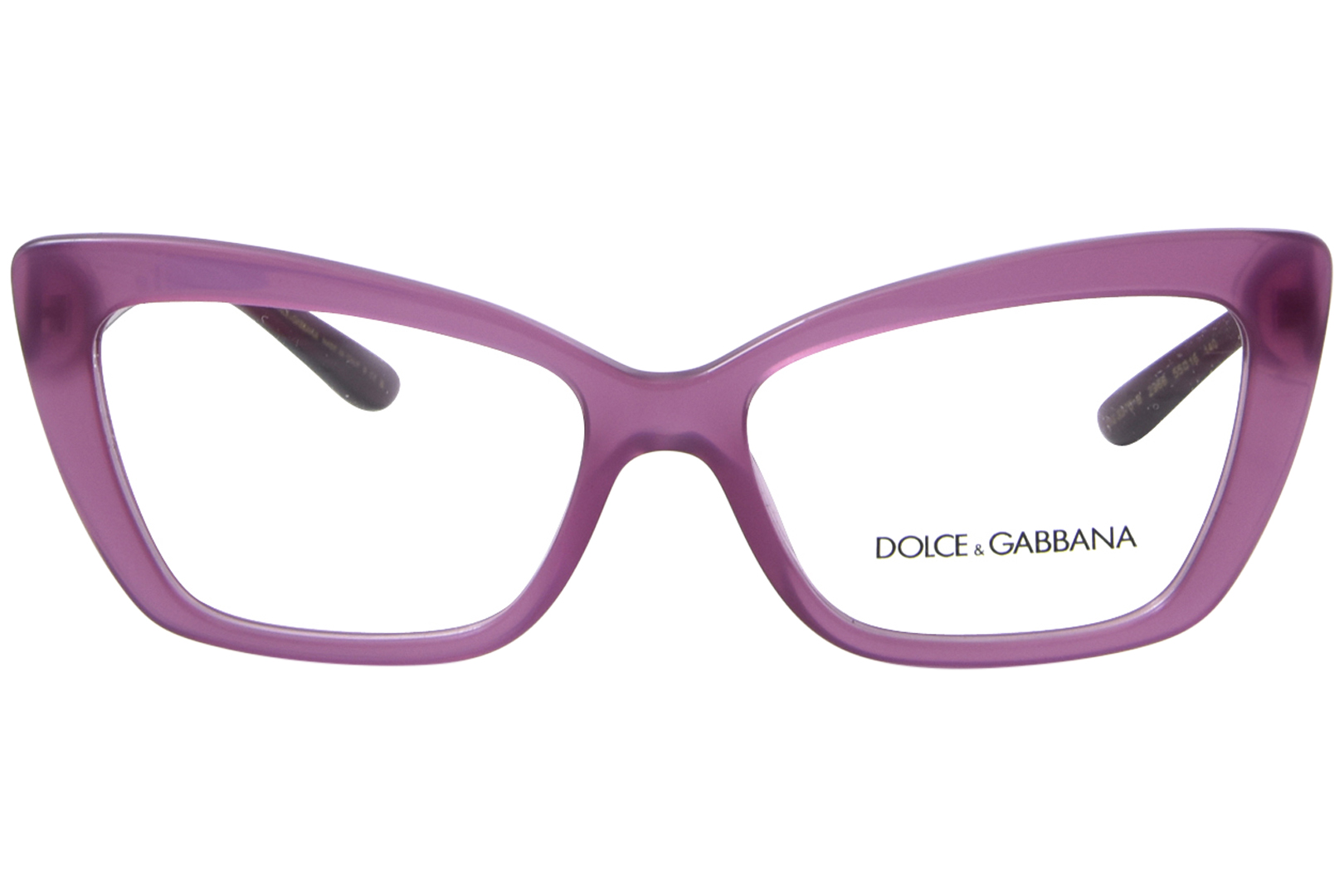 Dolce & Gabbana DG3375B 2966 Eyeglasses Women's Opal Raspberry Full Rim  53mm | EyeSpecs.com