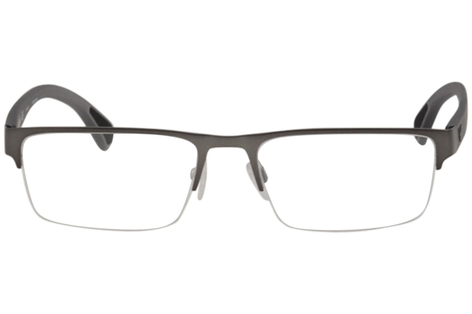 Emporio Armani Eyeglasses EA1050 EA/1050 3003 Matte Gunmetal