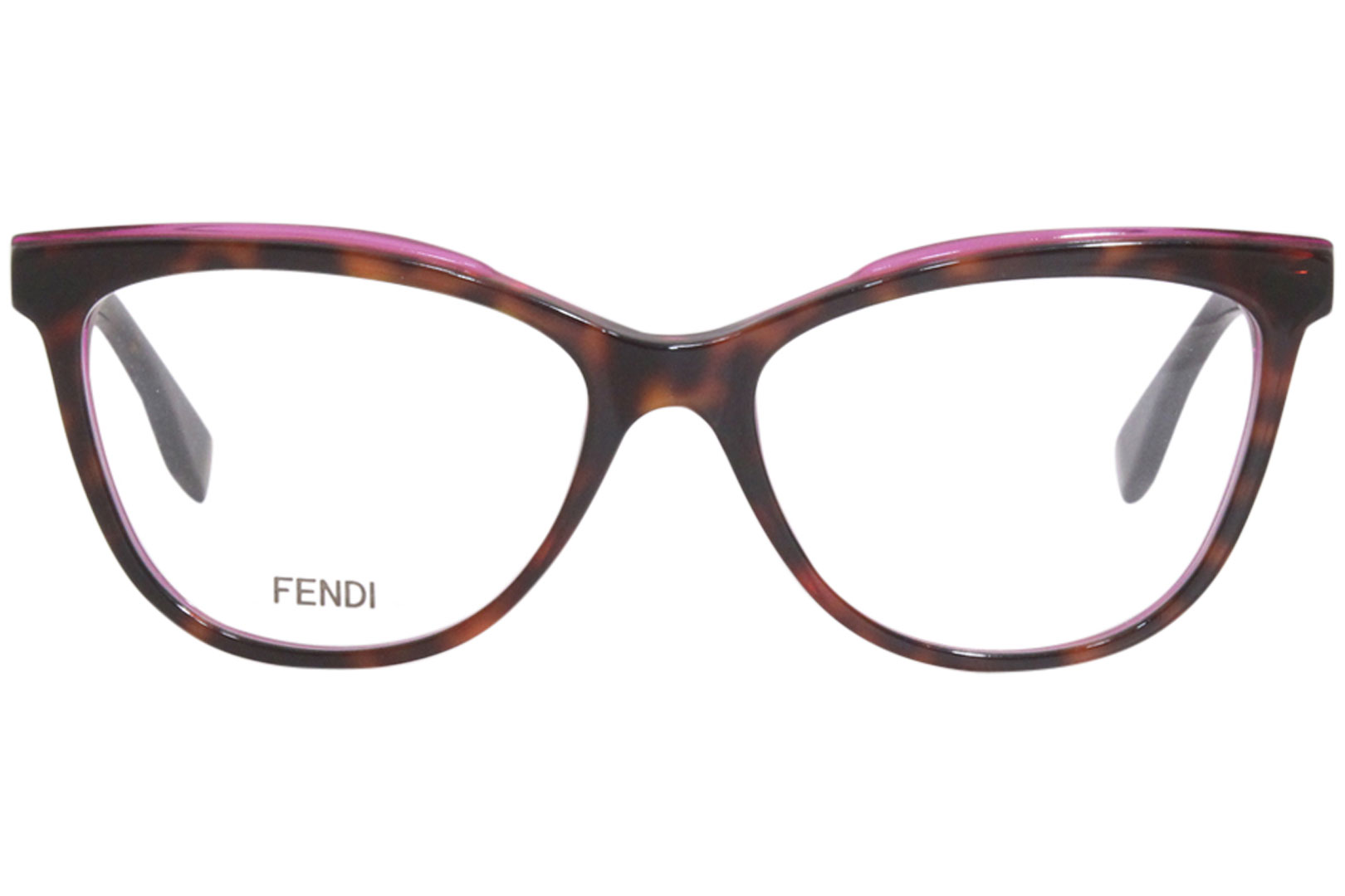 Fendi Eyeglasses Frame Women's FF-0255 086 Dark Havana 53-16-140