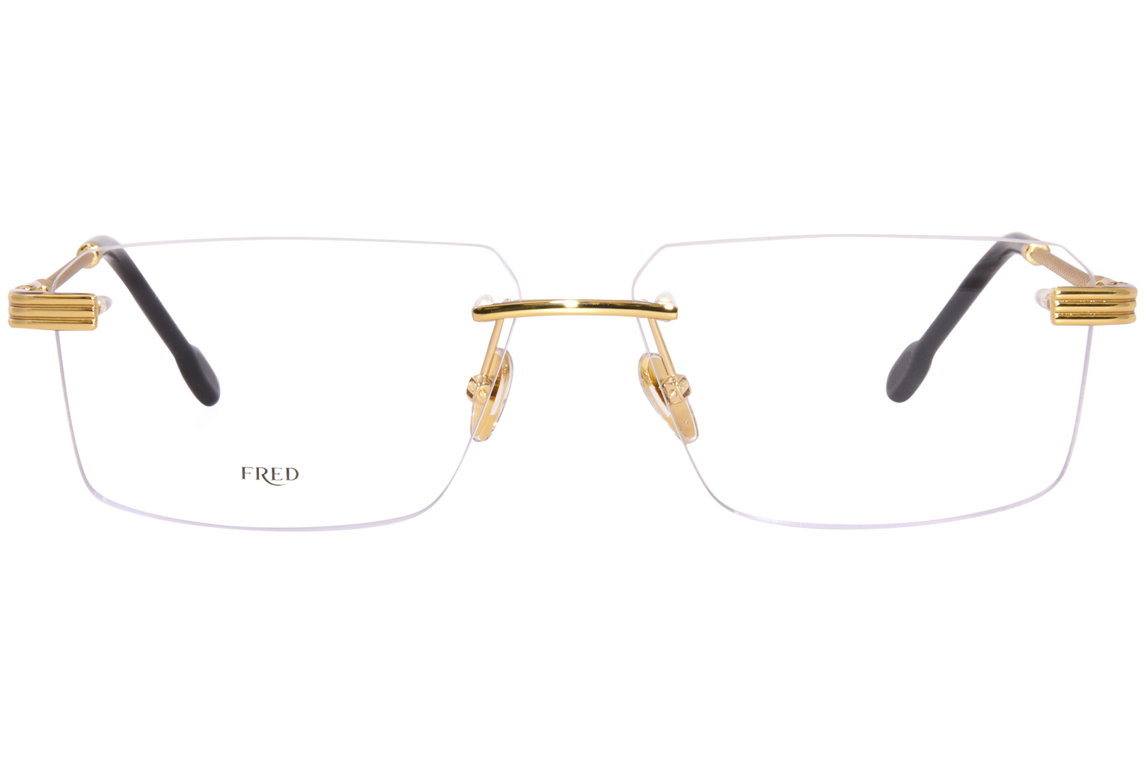 Fred Fg50032u 030 Eyeglasses Men S Shiny Endura Gold Rimless 58 14 150