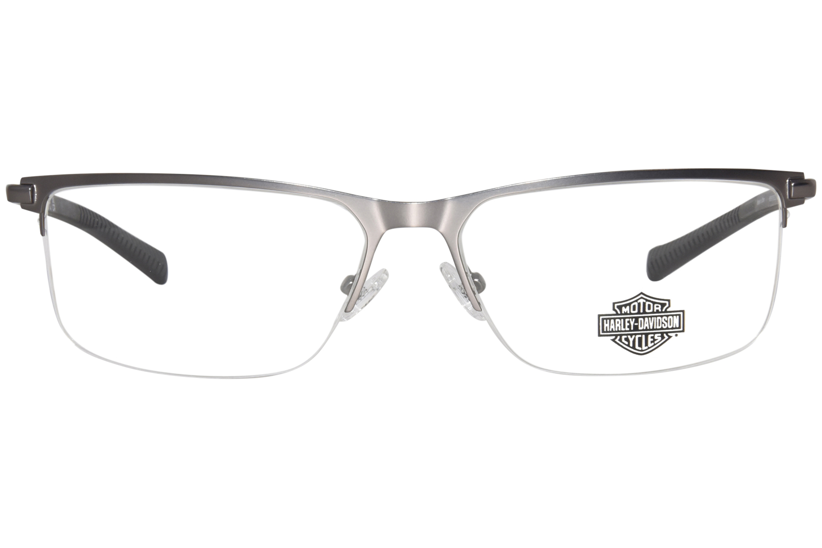 Harley Davidson HD0979 009 Eyeglasses Men's Matte Gunmetal Semi Rim 59 ...