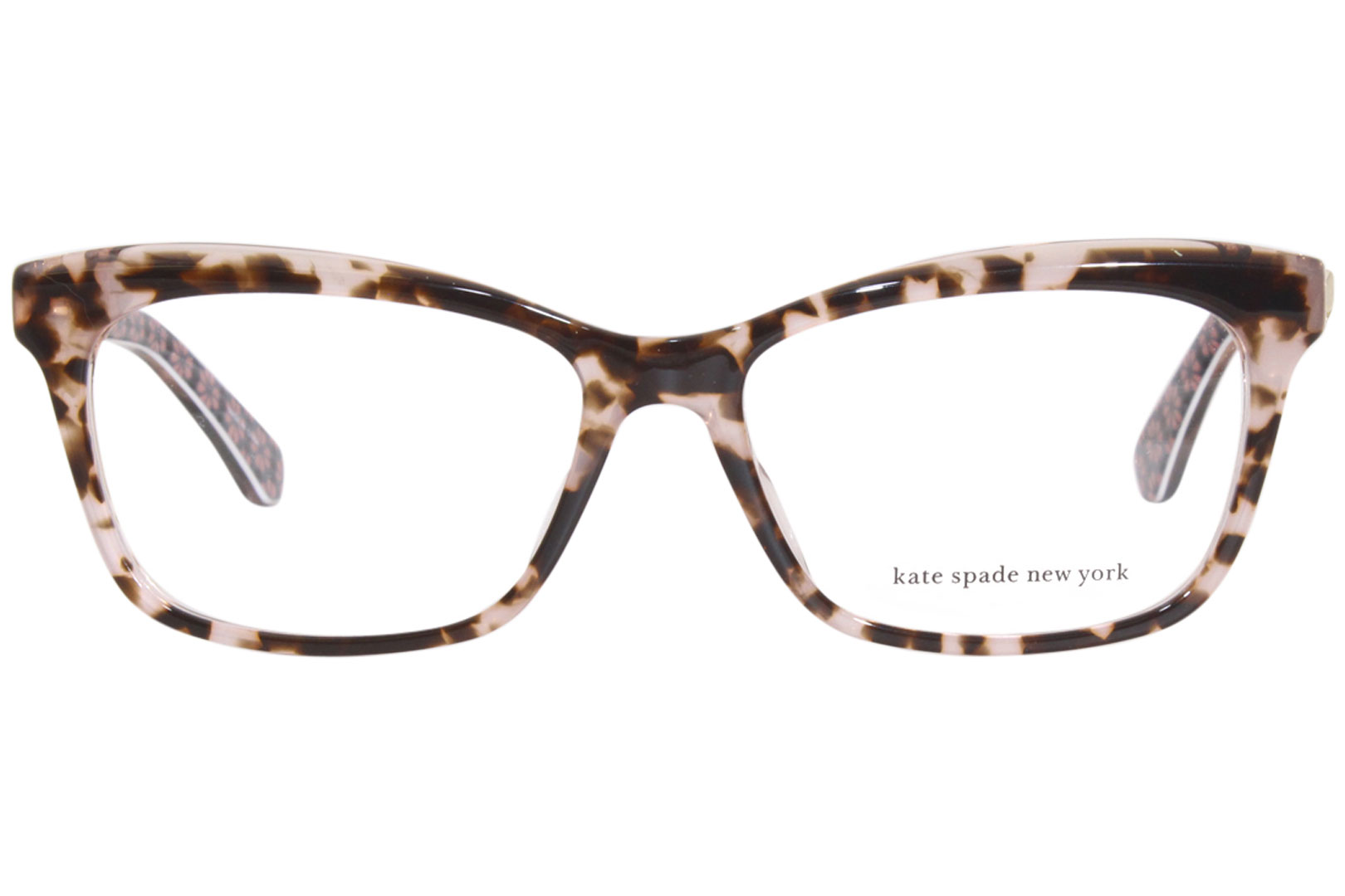 Kate Spade Cardea 0T4 Eyeglasses Women's Havana/Pink Full Rim 51-15-140 ...