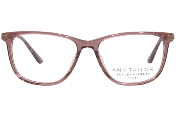 Ann Taylor Atp024 C03 Eyeglasses Womens Blush Horn Full Rim 49 14 132 2689