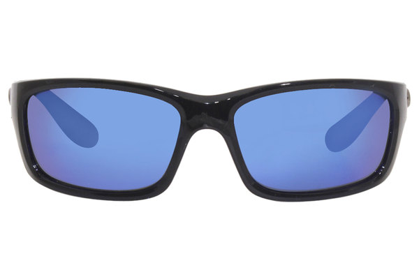 Costa Del Mar Sunglasses Jose 06S9023 11 Shiny Black/Blue Mirror 580G  Polarized