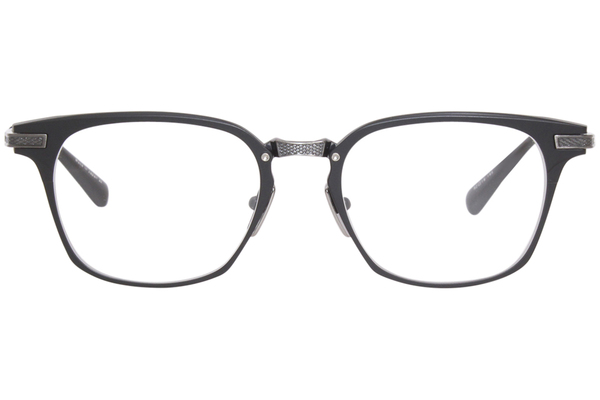 Dita Union DRX-2068-B Titanium Eyeglasses Men's Matte Black/Silver Full Rim  52mm