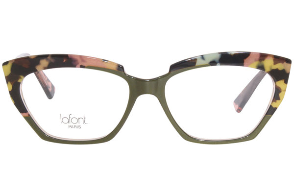 Lafont Paris Girl 4047 Eyeglasses Women's Green Full Rim