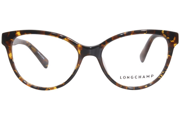 Longchamp LO2688 242 Eyeglasses Women's Dark Havana Full Rim Cat 