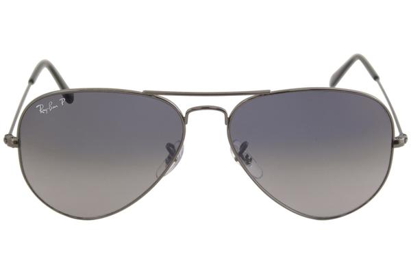 Ray-Ban 3025 shops Blue Aviator Sunglasses 58mm