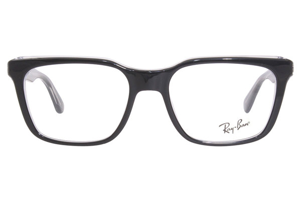 Ray Ban Eyeglasses Frame Men's RB5391 2034 Black/Transparent 53-18-145 ...