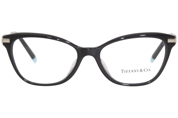 Tiffany & Co. TF2219BF 8001 Eyeglasses Women's Black/Silver Full