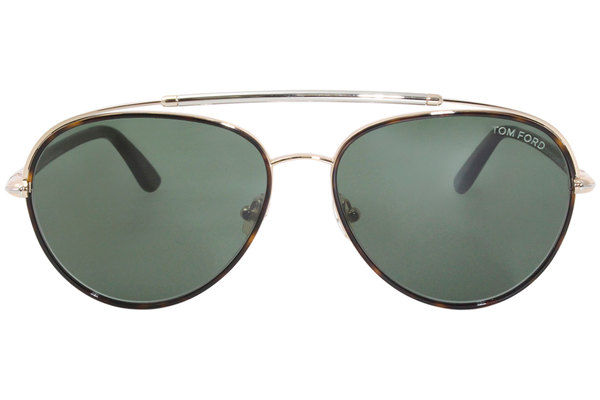 Tom Ford Curtis TF748 52N Sunglasses Men's Rose Gold-Palladium