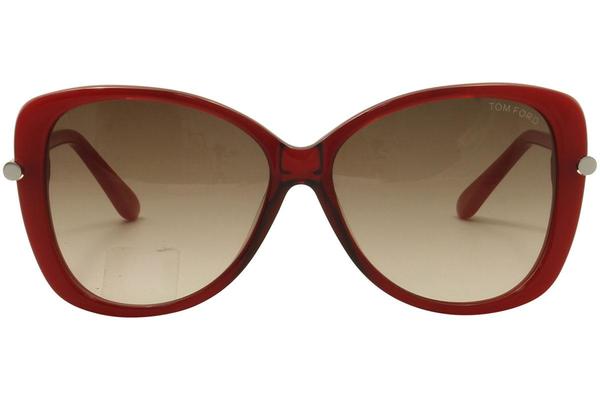 Tom Ford Women's Linda TF324 TF/324 Butterfly Sunglasses 