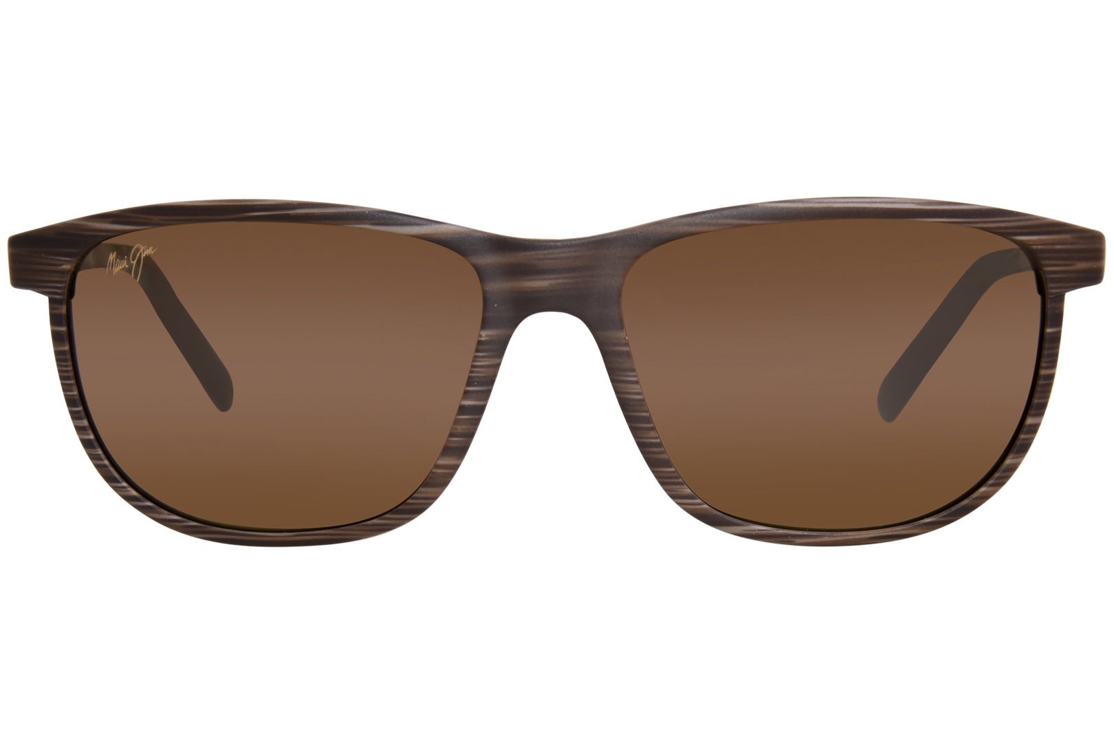 Maui Jim Lele-Kawa MJ-811-25C Sunglasses Brown Stripe/Polarized HCL ...