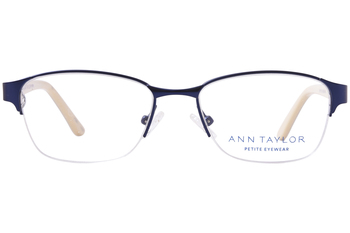 Ann Taylor Eyeglasses Frame ATP701 C03 48-16-125 Petite Black Blue Titanium Rims hotsell