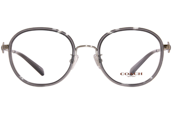 Coach HC5129 5648 Eyeglasses Frame Women's Transparent Grey Full