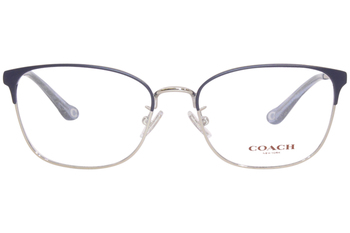 Coach HC5135 9276 Eyeglasses Women's Satin Dark Brown Full Rim