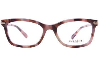 Coach HC6219U 5777 Eyeglasses Women's Iris Tortoise Full Rim 49-17