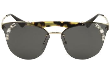 Prada Women s SPR53U SPR 53U Fashion Pilot Sunglasses EyeSpecs