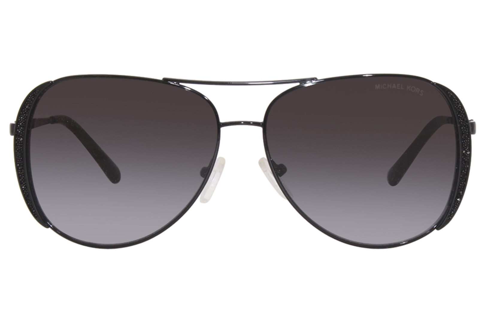 Michael Kors Sunglasses Chelsea Glam MK1082 10618G Black/Dark Grey Gradient  58mm 