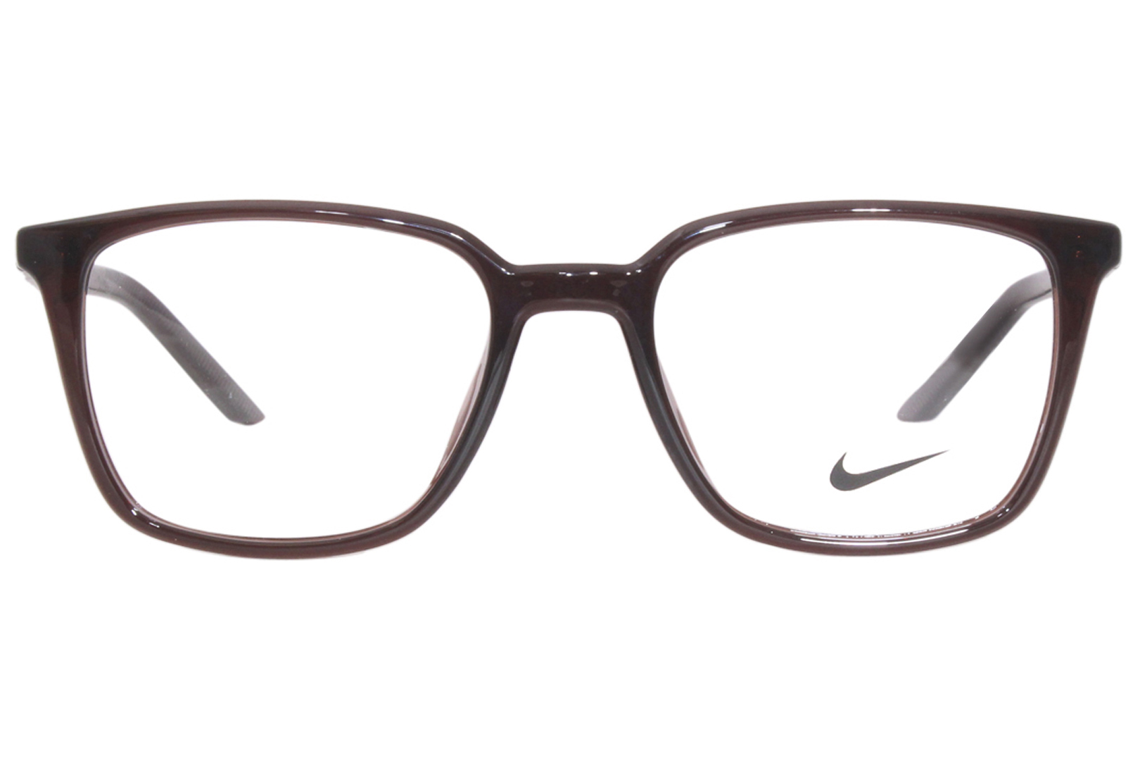 Nike 7259 201 Eyeglasses Brown Basalt Full Rim Square Shape 5319145