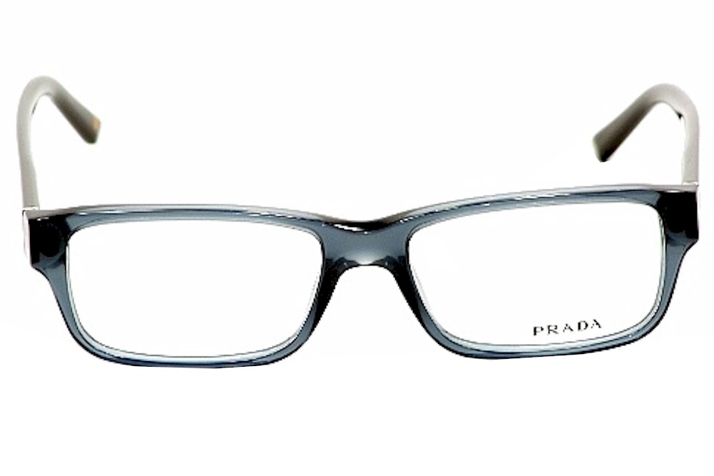 Prada Heritage Pr 16mv Pdr 1o1 Eyeglasses Mens Avio Bluehavana Full Rim 53mm 