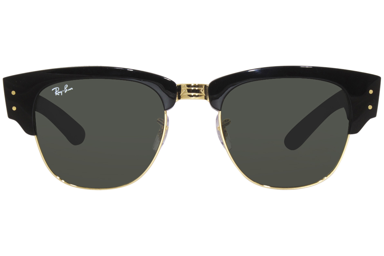 Ray Ban Mega Clubmaster RB-0316-S 901/31 Sunglasses Black On Arista ...