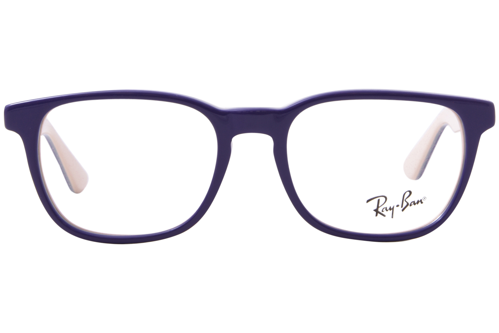 Ray Ban Ry - RY1592 good Top Violet On Pink Blue/Clear Square Kids Eyeglasses - 46mm