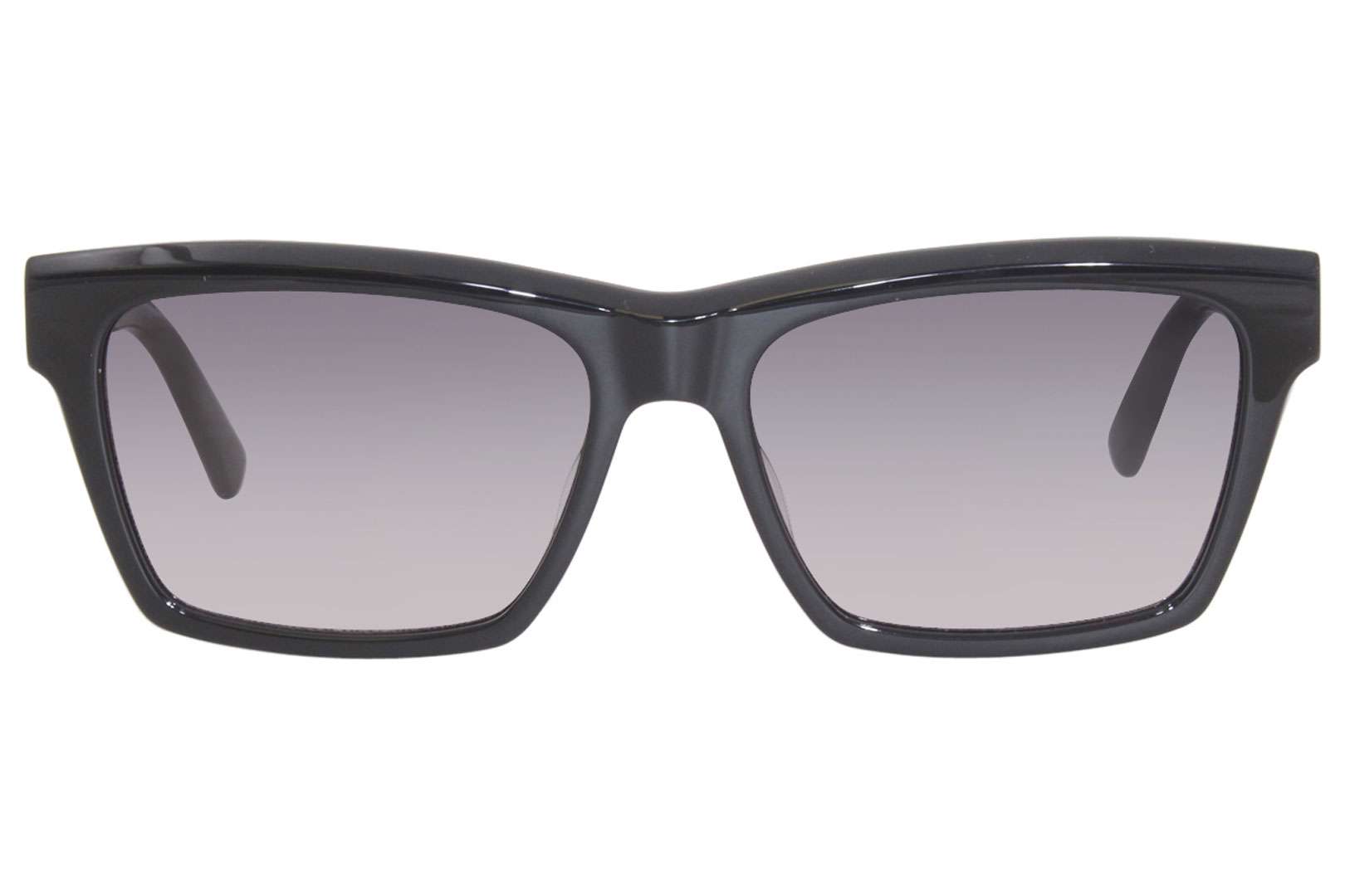 Saint Laurent SL-M104 001 Sunglasses Black/Grey Gradient Rectangle ...