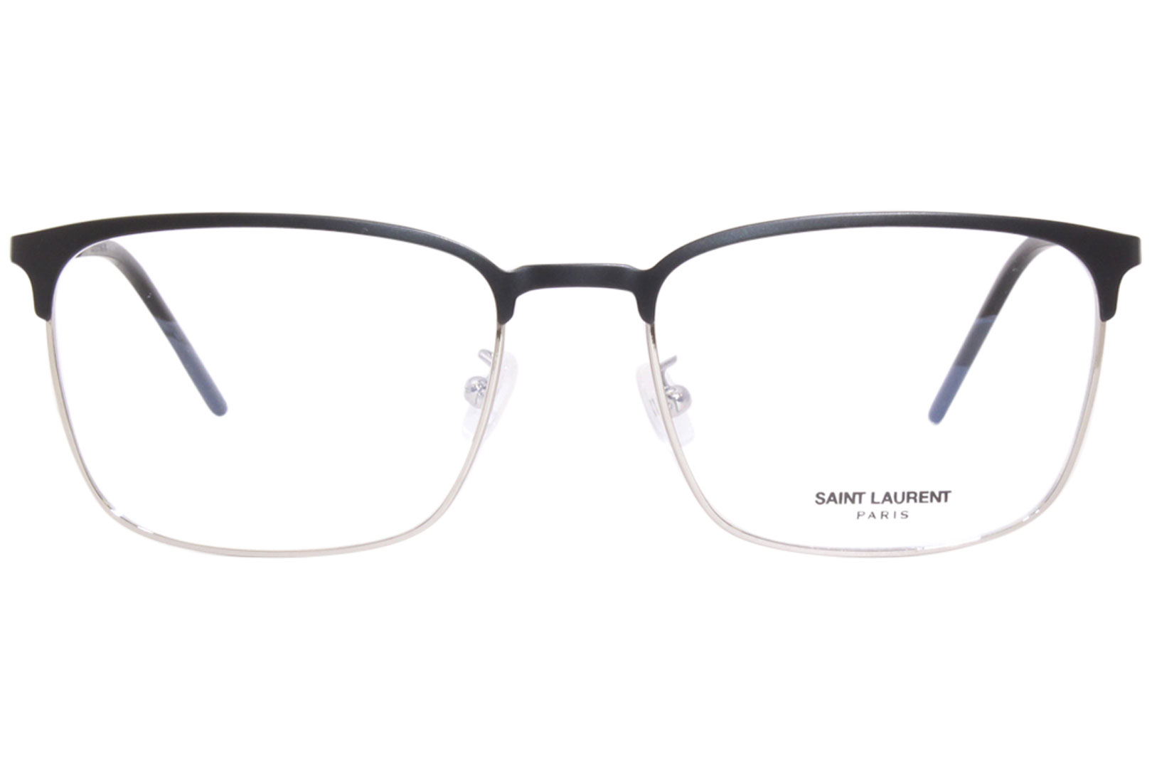 Saint Laurent Slim Sl378f Eyeglasses Mens Full Rim Rectangle Shape