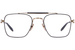 Akoni Europa AKX-200 Titanium Eyeglasses Full Rim Square Shape