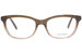 Alexander McQueen AM0161O Eyeglasses Frame Women's Full Rim Rectangular