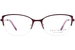 Ann Taylor ATP712 Eyeglasses Women's Semi Rim Oval Shape