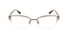 Anne Klein AK5093 Eyeglasses Women's Semi Rim Rectangle Shape