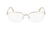 Anne Klein AK5111 Eyeglasses Women's Semi Rim Rectangle Shape