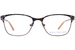 Ann Taylor AT102 Eyeglasses Women's Full Rim Rectangle Shape