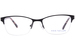 Ann Taylor AT602 Eyeglasses Women's Semi Rim Rectangle Shape