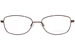 Aristar by Charmant AR16384 Eyeglasses Women's Full Rim Oval Optical Frame