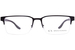 Armani Exchange AX1046 Eyeglasses Frame Men's Semi-Rim Rectangular Shape