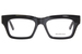 Balenciaga BB0240O Eyeglasses Full Rim Rectangle Shape