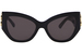 Balenciaga BB0322S Sunglasses Women's Cat Eye