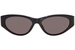 Balenciaga BB0367S Sunglasses Women's Cat Eye