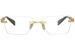 Balmain Pierre BPX-150 Eyeglasses Rimless Rectangle Shape